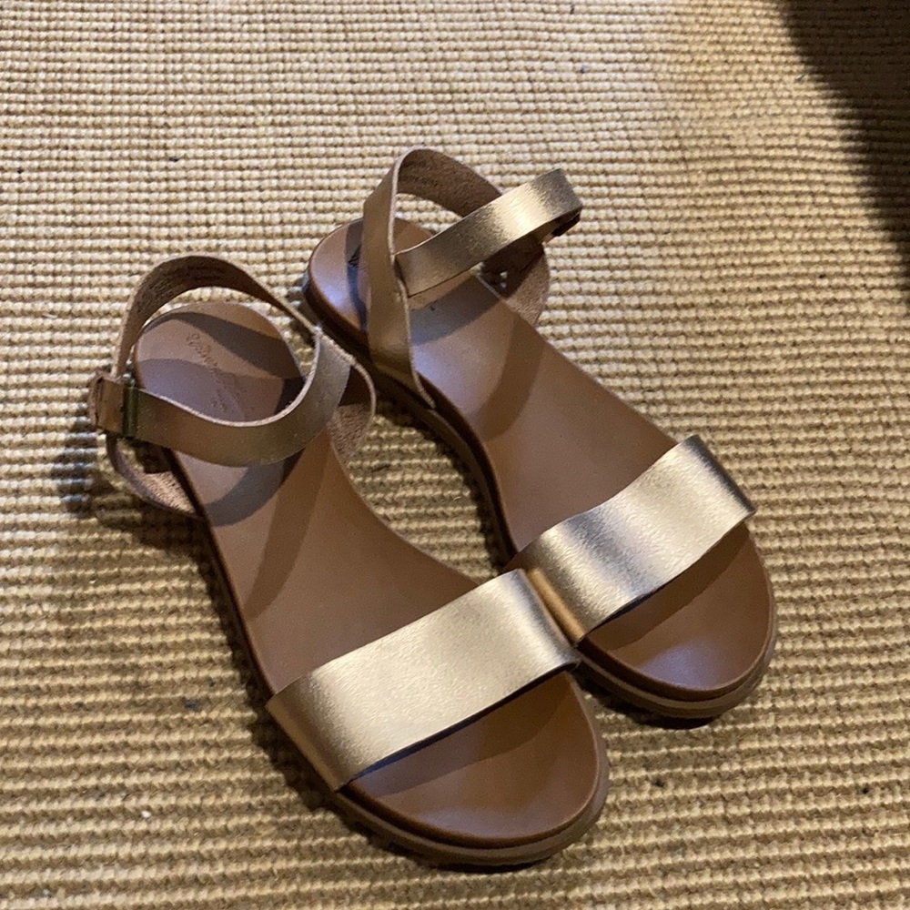 Gold Sandals